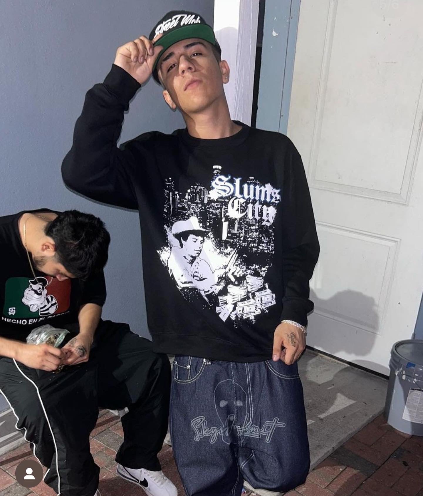 Chalino Sánchez 'Slums City' - Crewneck Sweater