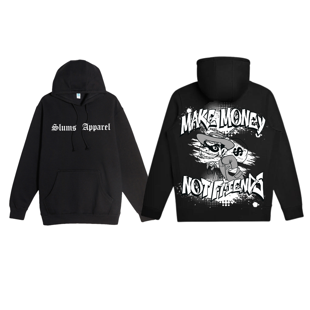 Make Money Not Friends - Pullover Hoodie