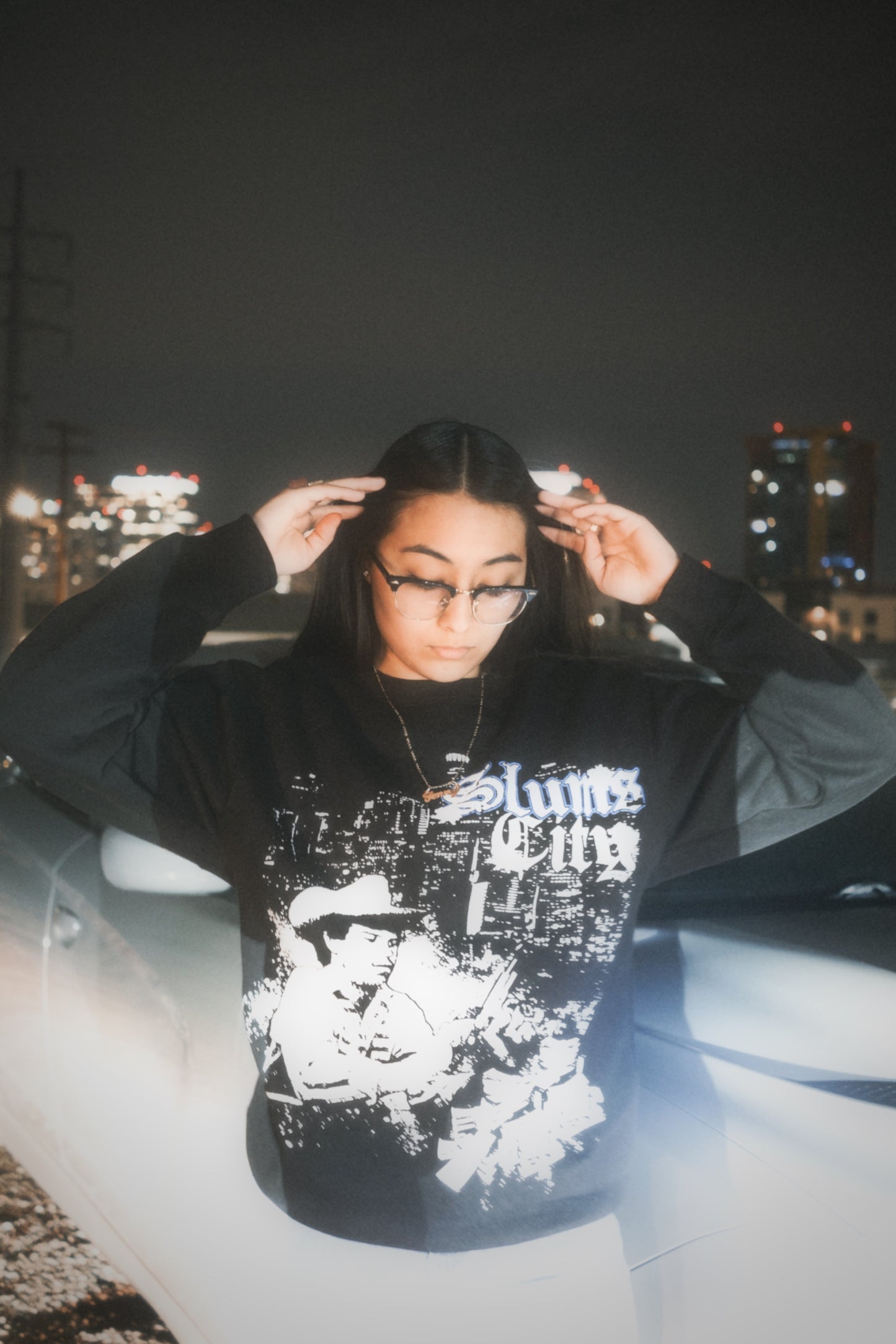 Chalino 'Slums City' - Crewneck Sweater