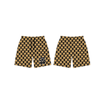 Cream/Black Ski Mask - Mesh Shorts Slums Apparel