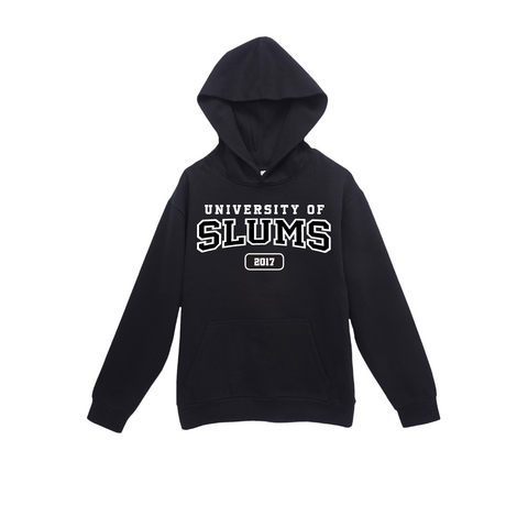 University Slums Hoodie - Black