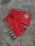 Red/Black Slums Mesh Shorts