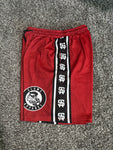 Red/Black Slums Mesh Shorts